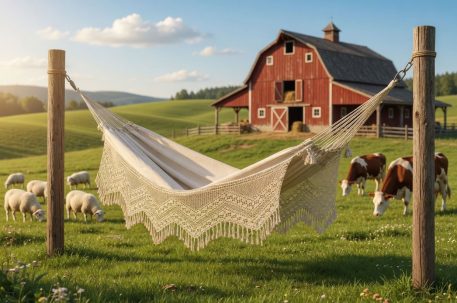 Tijubana de Luxe Ecru Macramé grande.