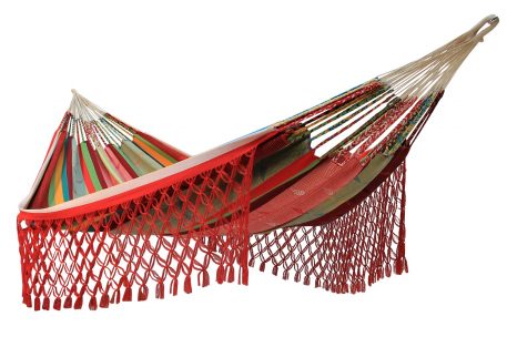 Handgeweven hangmat Momposina Rood