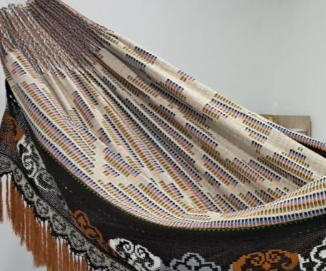 Amaca Wayuu Patuash autentica, gigante, intrecciata a mano, serie 1-2, doppia tessuta - immagine 2
