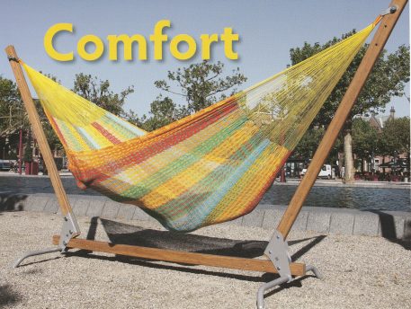 Conforto due. Design olandese. Supporto multifunzionale per tutte le amache XL, Large e Short XL.