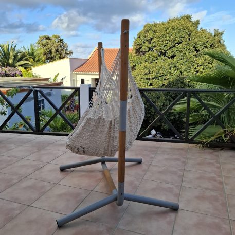Net Lounger con telaio di design Grasshopper